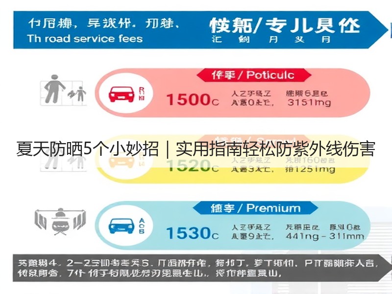 夏天防晒5个小妙招｜实用指南轻松防紫外线伤害