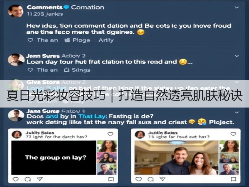 夏日光彩妆容技巧｜打造自然透亮肌肤秘诀