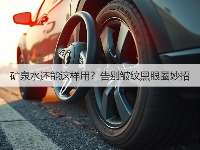 矿泉水还能这样用？告别皱纹黑眼圈妙招(图2)