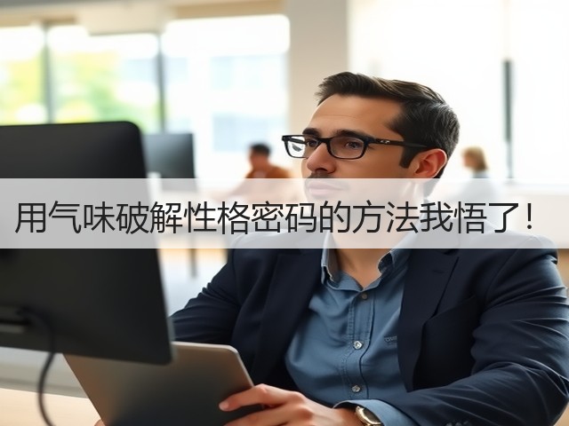 用气味破解性格密码的方法我悟了！(图2)