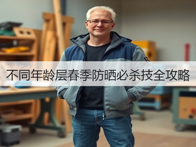 不同年龄层春季防晒必杀技全攻略(图1) 不同年龄层春季防晒必杀技全攻略(图1)