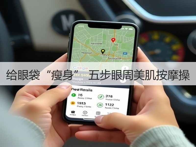 给眼袋“瘦身” 五步眼周美肌按摩操