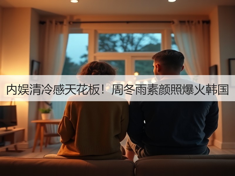 内娱清冷感天花板！周冬雨素颜照爆火韩国