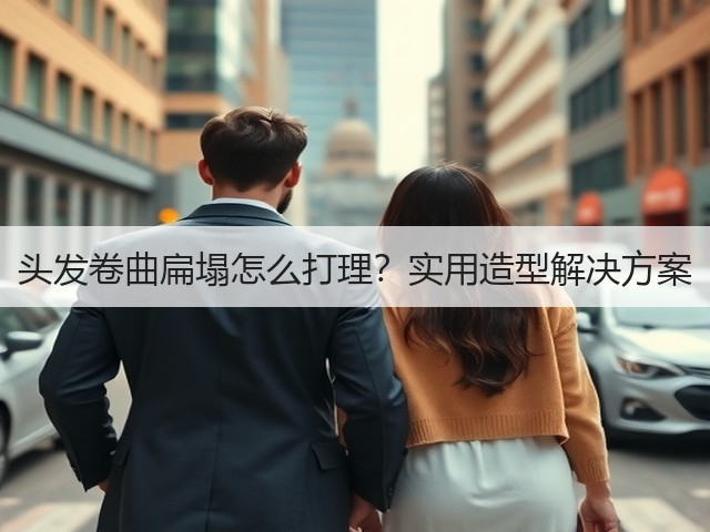 头发卷曲扁塌怎么打理？实用造型解决方案(图3)
