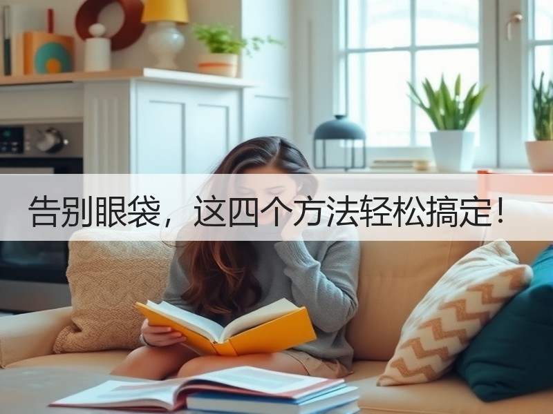 告别眼袋，这四个方法轻松搞定！