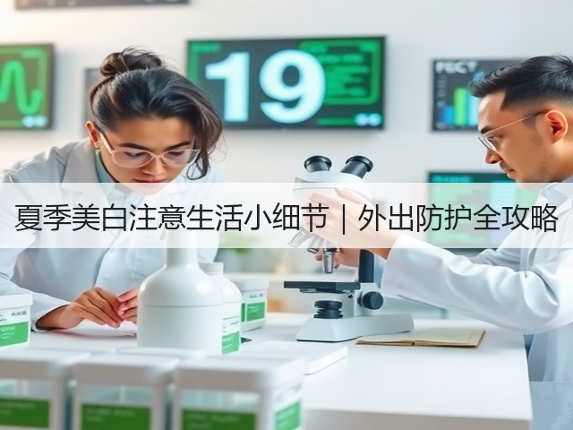 夏季美白注意生活小细节|外出防护全攻略(图1) 夏季美白注意生活小细节|外出防护全攻略(图1)