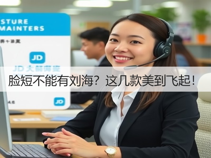 脸短不能有刘海？这几款美到飞起！