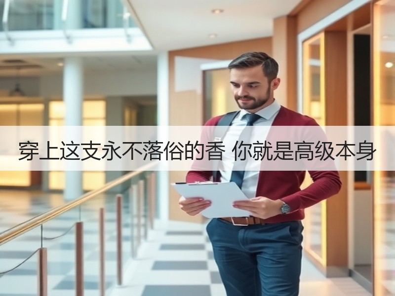 穿上这支永不落俗的香 你就是高级本身