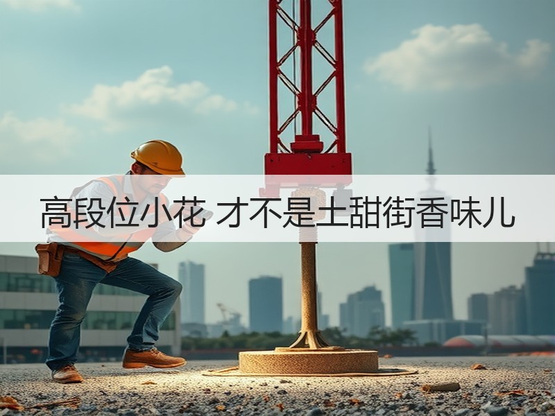 高段位小花 才不是土甜街香味儿