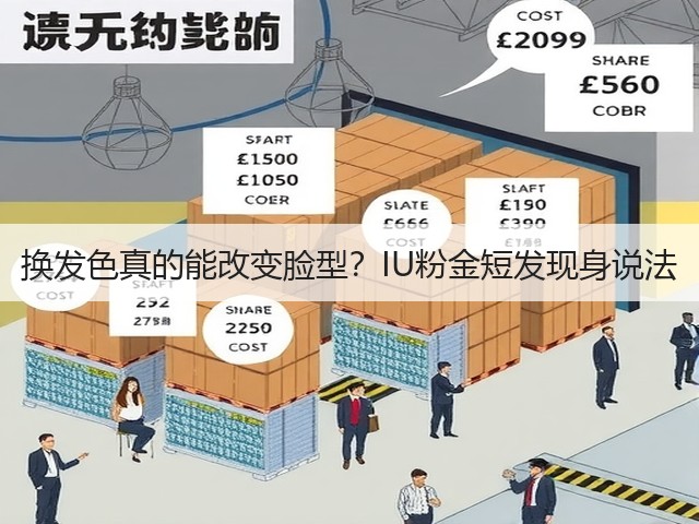 换发色真的能改变脸型？IU粉金短发现身说法(图3)