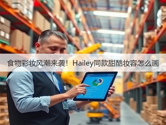 食物彩妆风潮来袭!Hailey同款甜酷妆容怎么画(图1) 食物彩妆风潮来袭!Hailey同款甜酷妆容怎么画(图1)