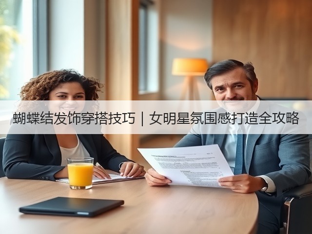 蝴蝶结发饰穿搭技巧|女明星氛围感打造全攻略(图2) 蝴蝶结发饰穿搭技巧|女明星氛围感打造全攻略(图2)