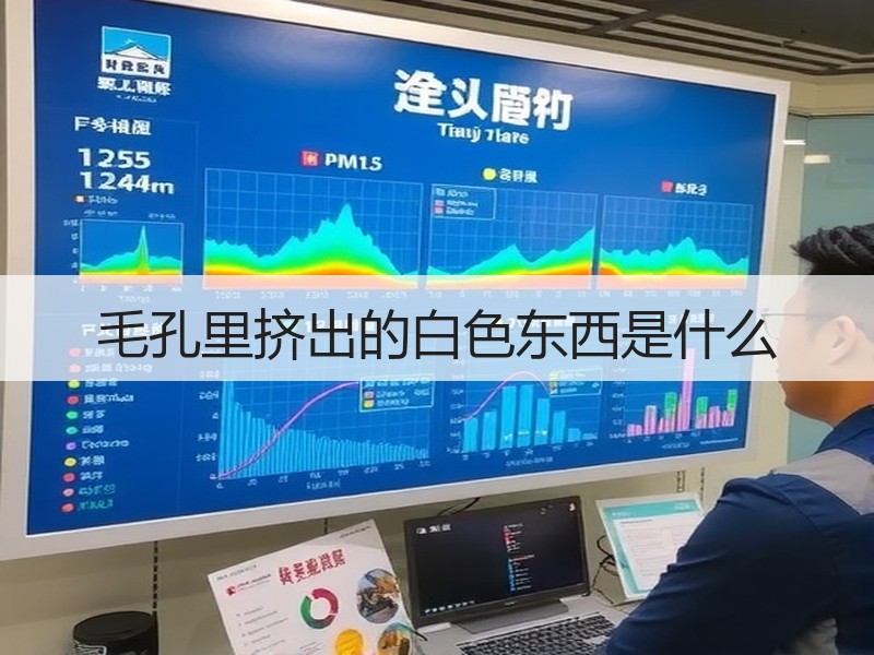 毛孔里挤出的白色东西是什么