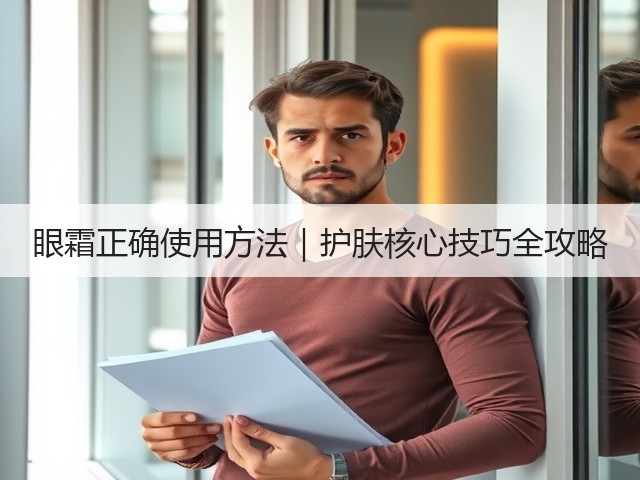 眼霜正确使用方法|护肤核心技巧全攻略(图3) 眼霜正确使用方法|护肤核心技巧全攻略(图3)