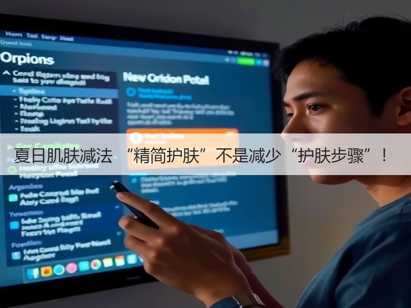 夏日肌肤减法 “精简护肤”不是减少“护肤步骤”！