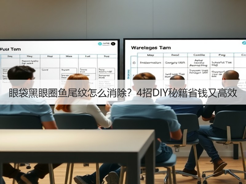 眼袋黑眼圈鱼尾纹怎么消除？4招DIY秘籍省钱又高效