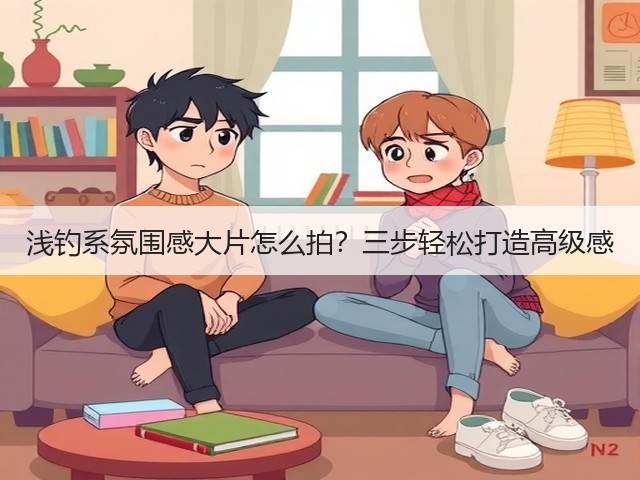 浅钓系氛围感大片怎么拍？三步轻松打造高级感(图2)