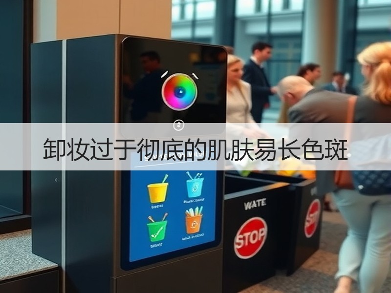 卸妆过于彻底的肌肤易长色斑