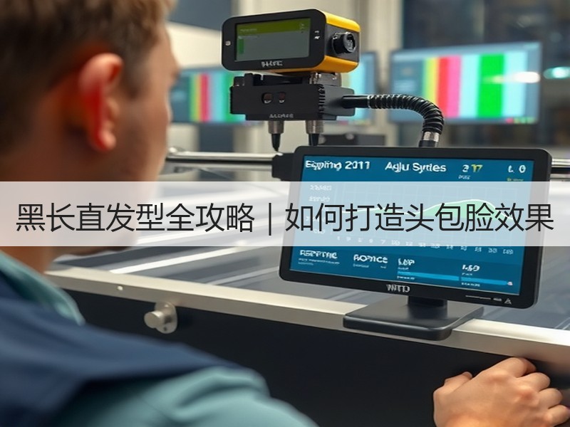 黑长直发型全攻略｜如何打造头包脸效果