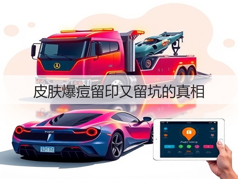 皮肤爆痘留印又留坑的真相