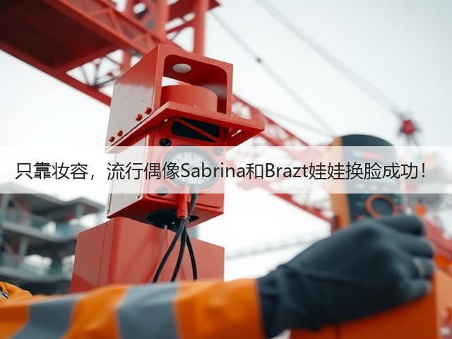 只靠妆容，流行偶像Sabrina和Brazt娃娃换脸成功！(图1)