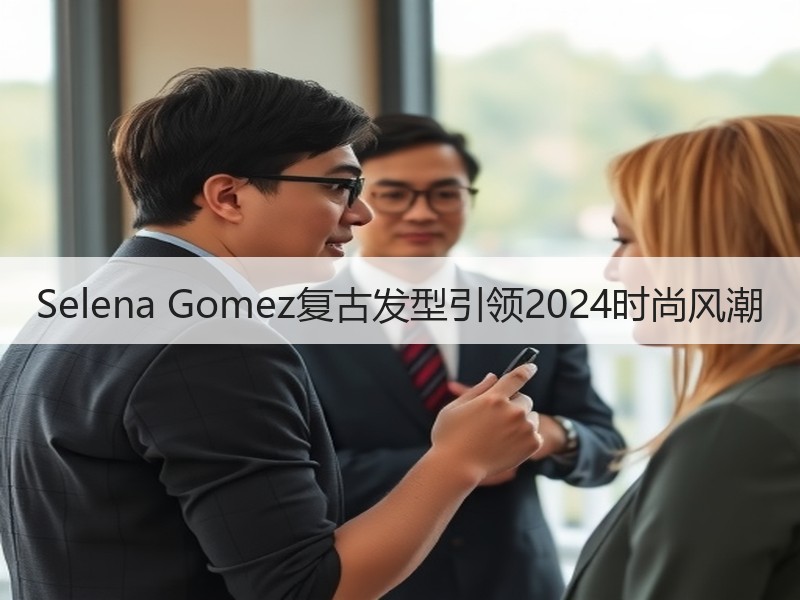 Selena Gomez复古发型引领2024时尚风潮