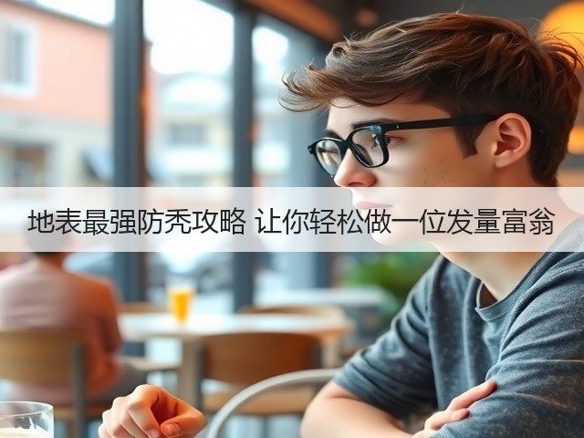地表最强防秃攻略 让你轻松做一位发量富翁(图1)