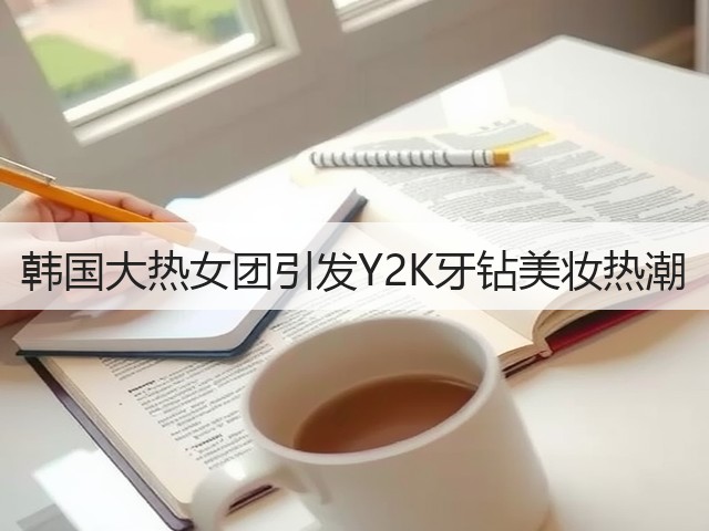 韩国大热女团引发Y2K牙钻美妆热潮(图3) 韩国大热女团引发Y2K牙钻美妆热潮(图3)