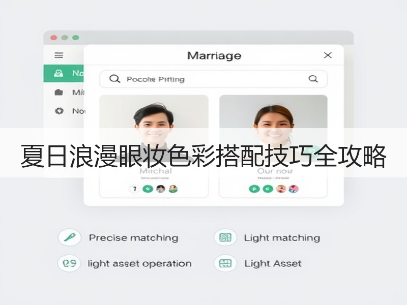 夏日浪漫眼妆色彩搭配技巧全攻略