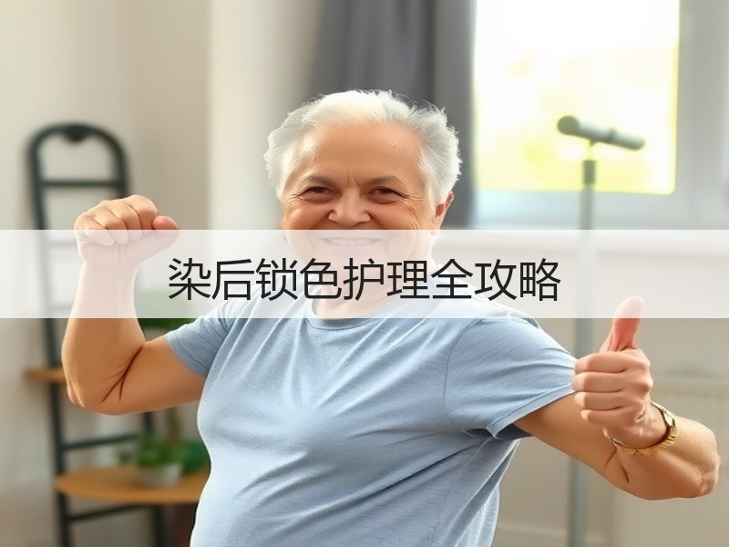 染后锁色护理全攻略