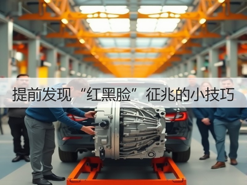 提前发现“红黑脸”征兆的小技巧