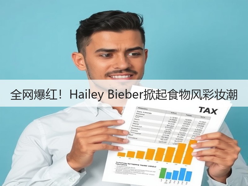 全网爆红！Hailey Bieber掀起食物风彩妆潮
