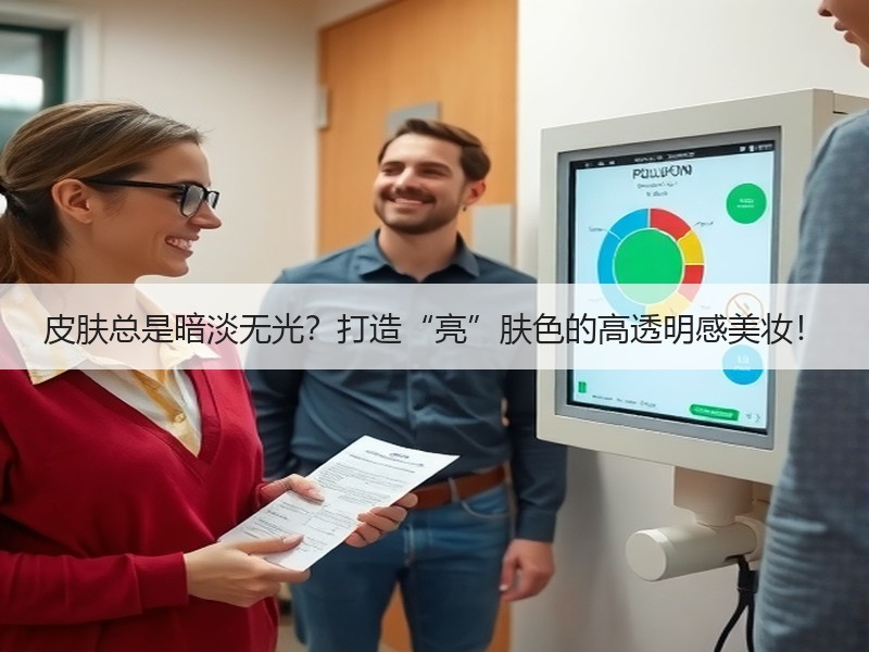 皮肤总是暗淡无光？打造“亮”肤色的高透明感美妆！