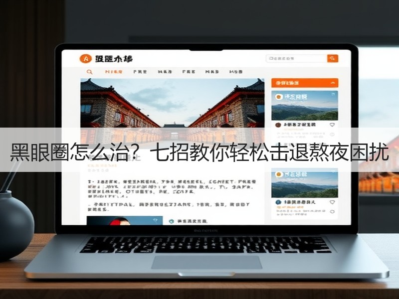 黑眼圈怎么治？七招教你轻松击退熬夜困扰