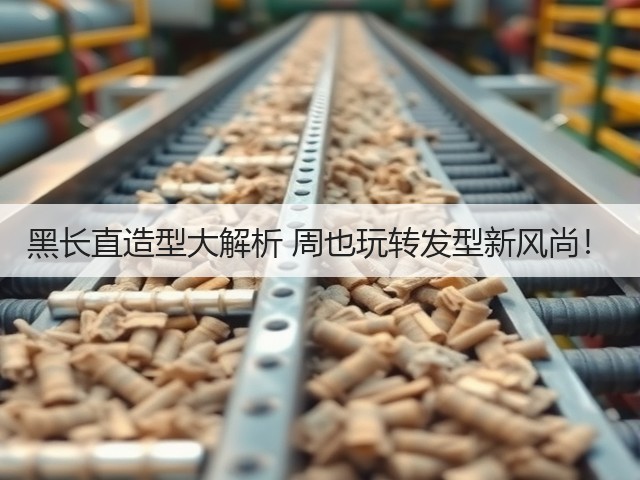 黑长直造型大解析 周也玩转发型新风尚！(图1)