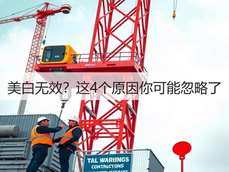 美白无效？这4个原因你可能忽略了