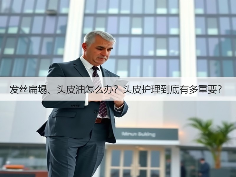 发丝扁塌、头皮油怎么办？头皮护理到底有多重要？