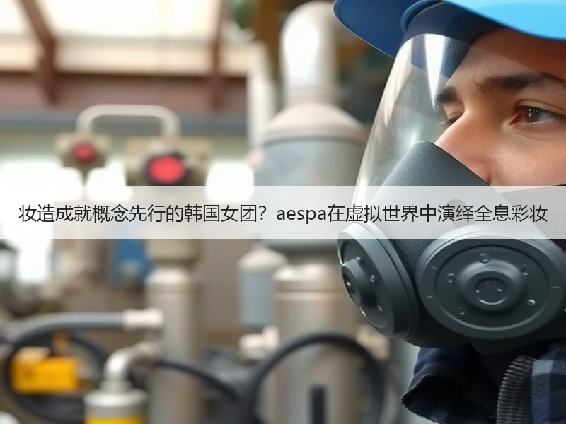 妆造成就概念先行的韩国女团？aespa在虚拟世界中演绎全息彩妆
