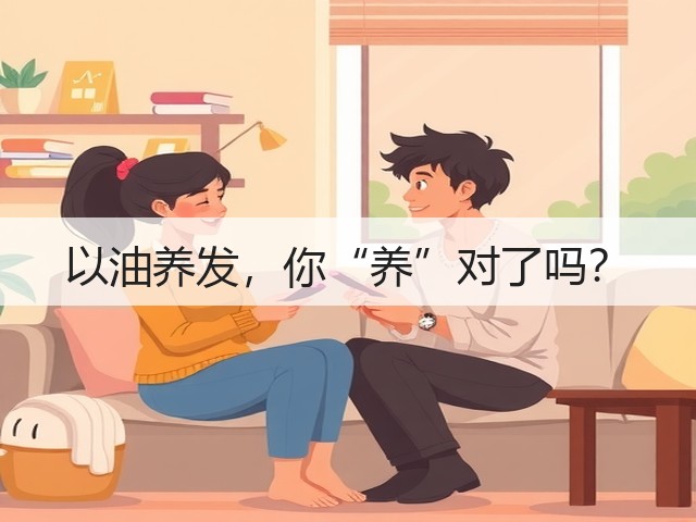 以油养发,你“养”对了吗?(图1) 以油养发,你“养”对了吗?(图1)