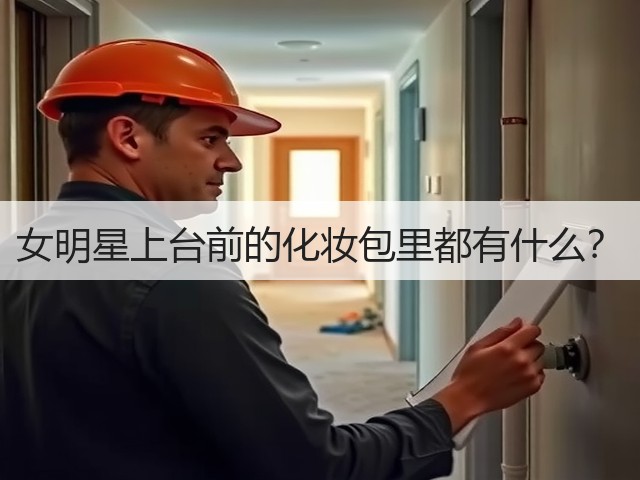女明星上台前的化妆包里都有什么?(图1) 女明星上台前的化妆包里都有什么?(图1)