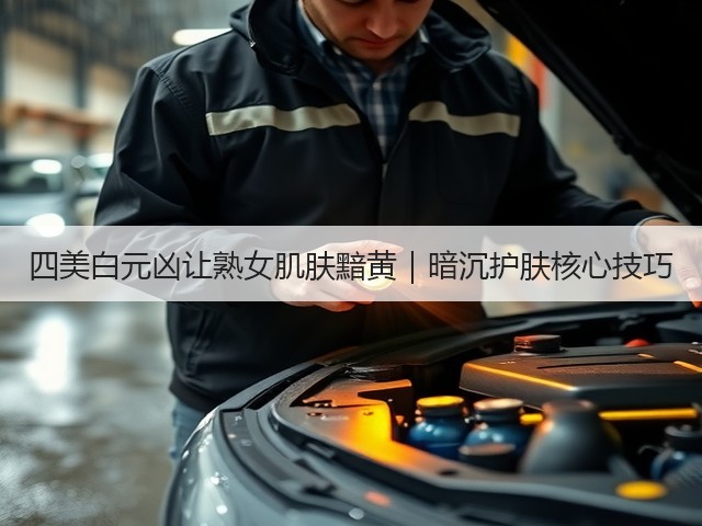四美白元凶让熟女肌肤黯黄|暗沉护肤核心技巧(图1) 四美白元凶让熟女肌肤黯黄|暗沉护肤核心技巧(图1)