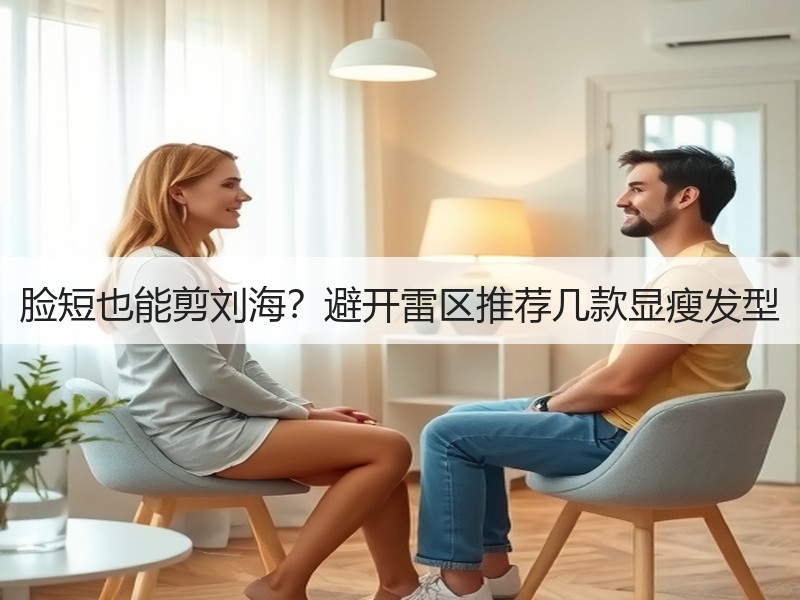 脸短也能剪刘海？避开雷区推荐几款显瘦发型