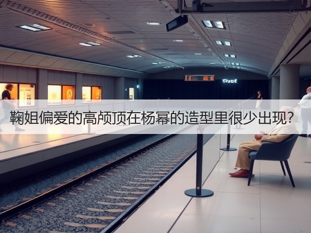 鞠姐偏爱的高颅顶在杨幂的造型里很少出现？(图3)