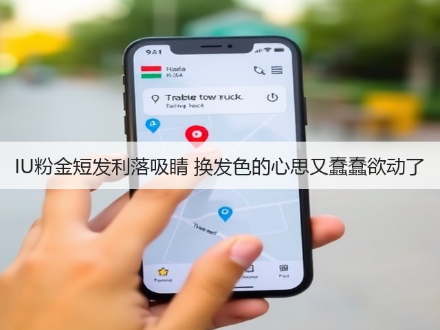 IU粉金短发利落吸睛 换发色的心思又蠢蠢欲动了(图1) IU粉金短发利落吸睛 换发色的心思又蠢蠢欲动了(图1)