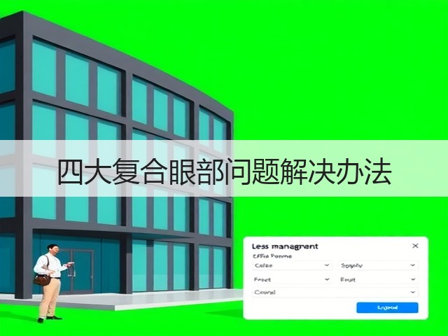 四大复合眼部问题解决办法(图1) 四大复合眼部问题解决办法(图1)
