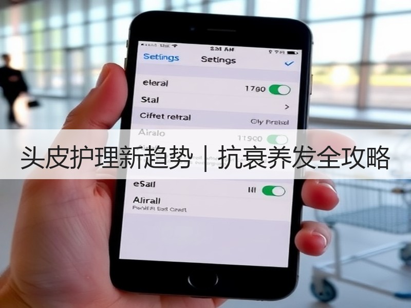 头皮护理新趋势｜抗衰养发全攻略