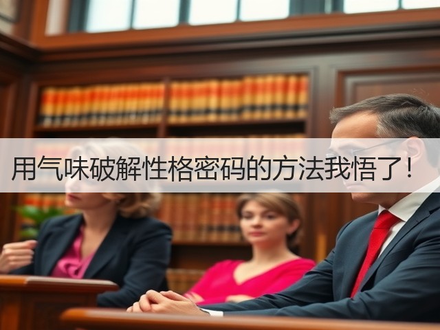 用气味破解性格密码的方法我悟了!(图2) 用气味破解性格密码的方法我悟了!(图2)