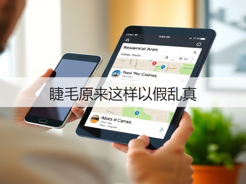睫毛原来这样以假乱真