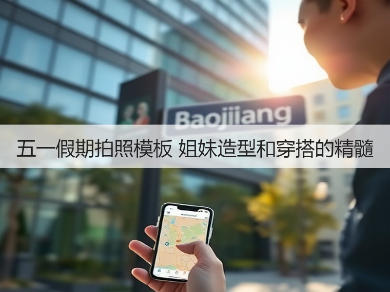 五一假期拍照模板 姐妹造型和穿搭的精髓