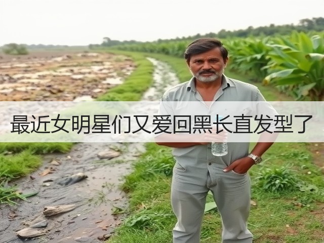 最近女明星们又爱回黑长直发型了(图3) 最近女明星们又爱回黑长直发型了(图3)